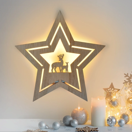 24 LED meleg fehér fénnyel