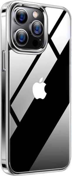 Átlátszó Torras Diamond Clear tok iPhone 15 Pro-hoz