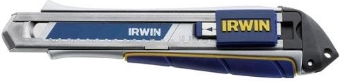 18 mm-es törhető pengéjű kés, szorítócsavaros rögzítéssel IRWIN PRO-TOUCH EXTREME