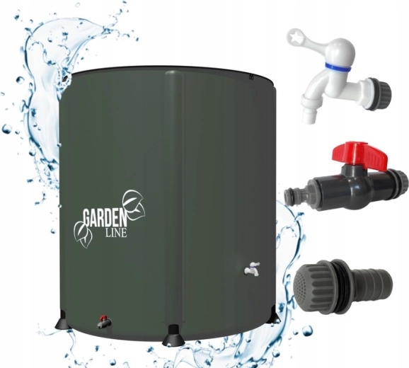 Két csap és alsó szelep a kényelmes leeresztéshez