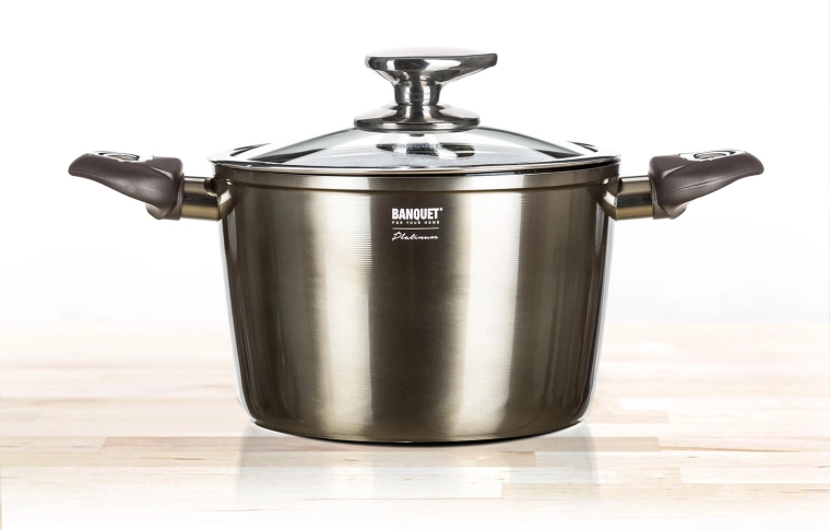 Teljes indukciós talp a gyors és egyenletes melegítéshez