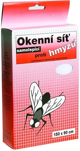 Öntapadós ablakháló rovarok ellen 150 × 180 cm, üvegszál