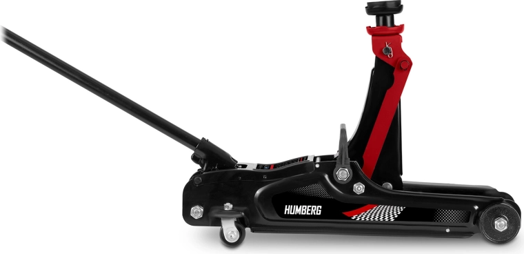 Könnyű kezelés a 360°-ban forgó kerekeknek és a hosszú karnak köszönhetően