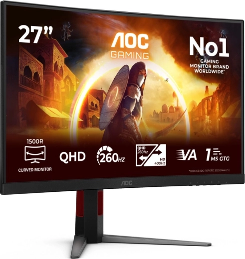 260 Hz és 1 ms az extrém sima gamer teljesítményért