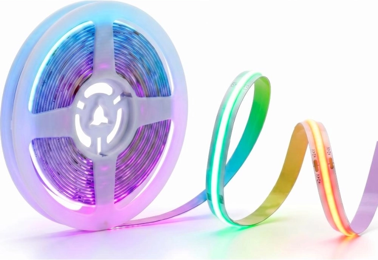 Retlux RGB COB LED-szalag 5 m 24 V