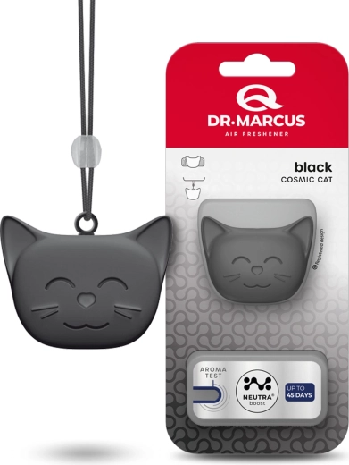 Dr. Marcus Cosmic Cat autóillatosító Black