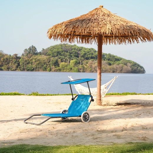 Könnyű áthelyezés a nagy kerekeknek köszönhetően