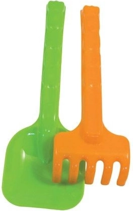 Lapát és gereblye szett 25 cm - 1 db