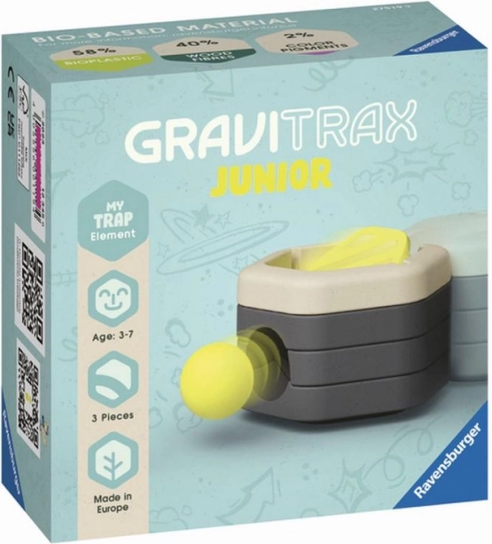 GraviTrax Junior Csapda – varázslatos zuhanás a golyópályához