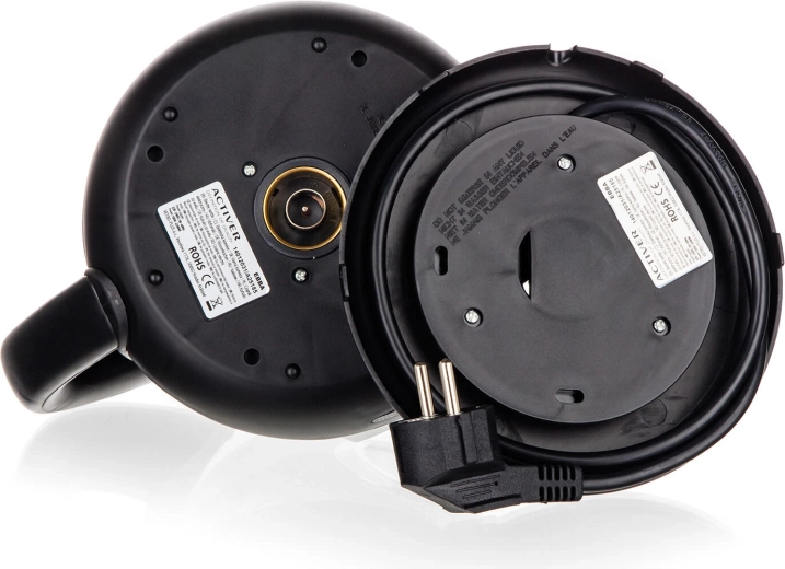 360°-ban forgatható talp és rejtett fűtőelem