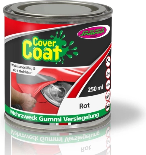 Cover Coat folyékony gumi piros 250 ml (doboz)