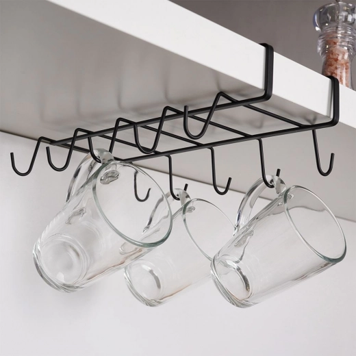 Tartós fém matt feketében