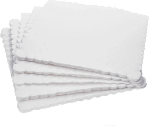 Fehér gasztronómiai szalvéták 15 × 15 cm, 200 db