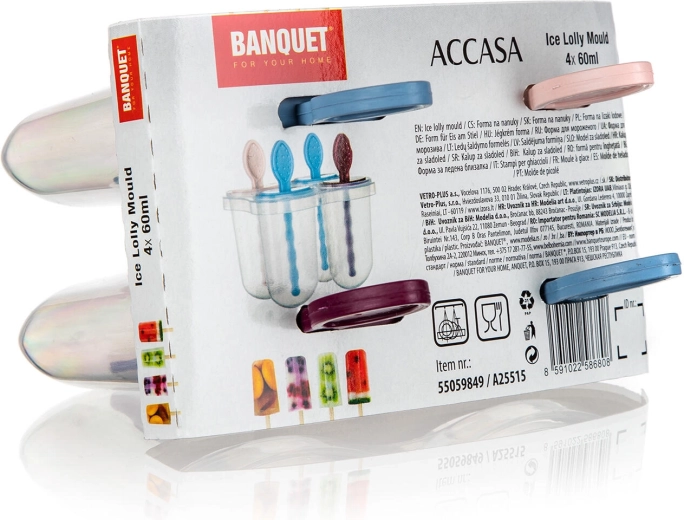 Kompakt, 4 darabos készlet, mosogatógépben mosható