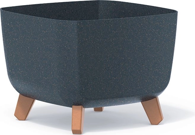 Gracia Square Eco Wood virágtartó 29 × 29 cm, antracit
