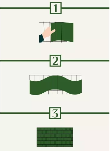 Egyszerű rögzítés klipszekkel