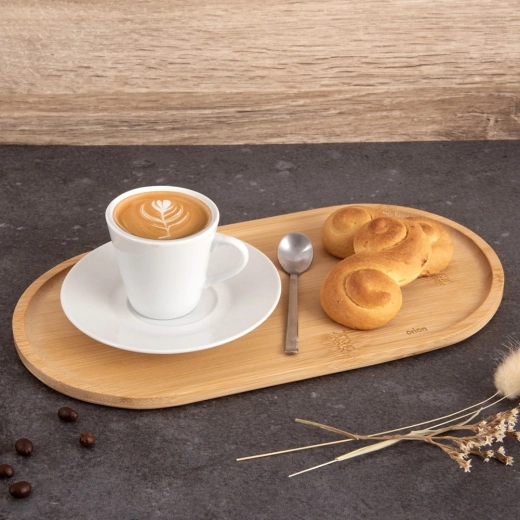 Elegáns tálalás italokhoz és desszertekhez