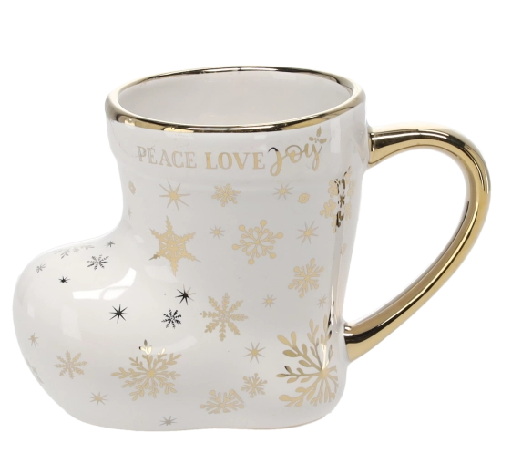 Finom porcelánmáz és arany részletek