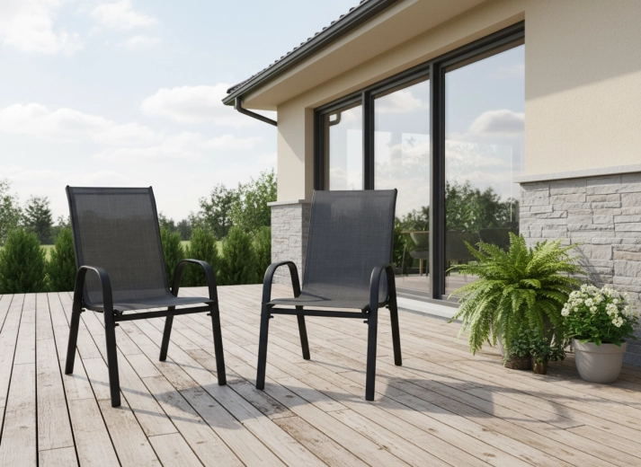 Helytakarékos, egymásra rakható kialakítás