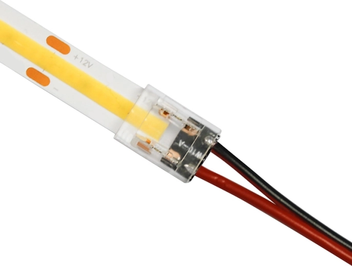Solight tápcsatlakozó 8 mm-es COB LED-szalagokhoz