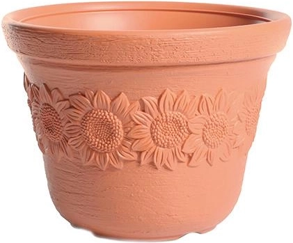 SUNNY virágtartó, téglavörös, 46 cm átmérő