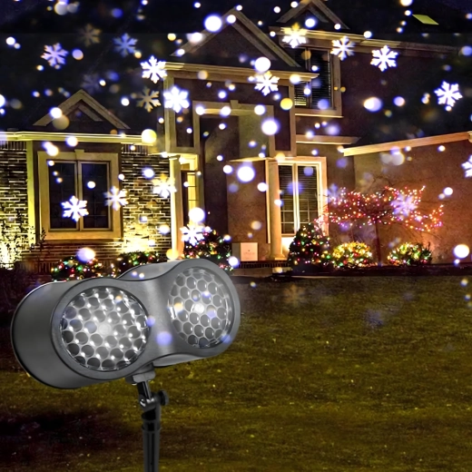 Mozgó hópelyhek széles lefedettséggel