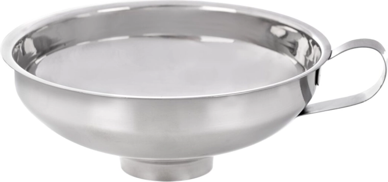 KITCH rozsdamentes acél tölcsér 12,8 cm