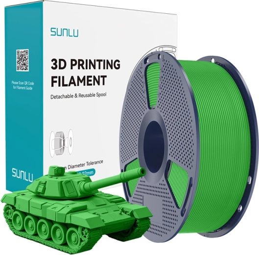 Sunlu PLA+ High‑Speed filament 1,75 mm – zöld