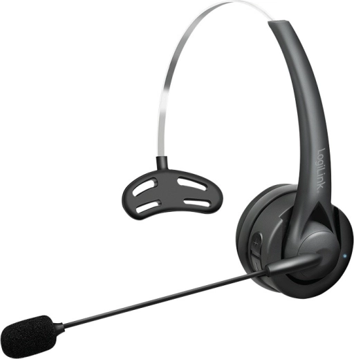 LogiLink vezeték nélküli, fejpántos mono Bluetooth headset mikrofonnal