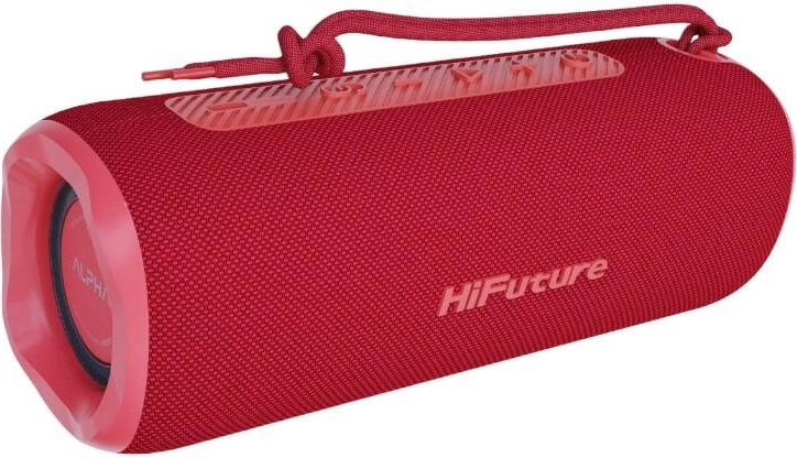 Hordozható Bluetooth hangszóró HiFuture Alpha - piros