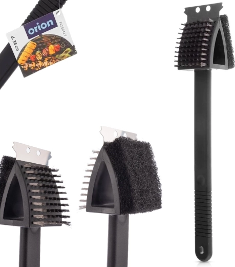 3 az 1-ben: kefe, kaparó és szivacs