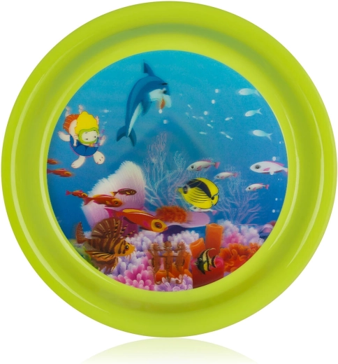 Gyerek műanyag tányér 19,5 cm SEA