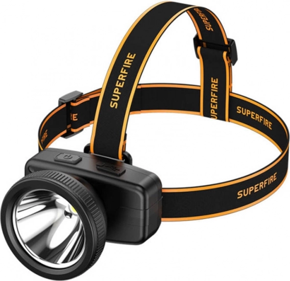 Fejlámpa Superfire HL55, 150 lm, USB-C