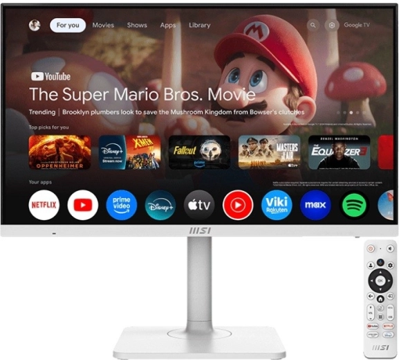 MSI 27" Modern MD272UPSW monitor, 4K UHD, 60 Hz, fehér