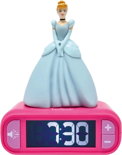 Disney hercegnős, Hamupipőke 3D éjszakai fénnyel ellátott ébresztőóra