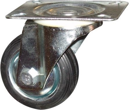 Forgó kerék 125 mm, teherbírás 80 kg