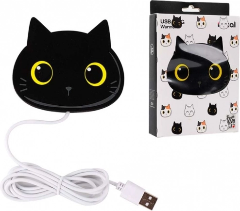 USB italmelegítő cicás bögrével