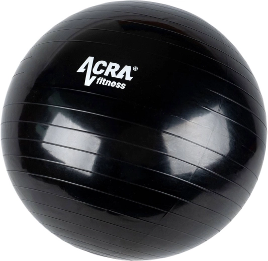 Acra gimnasztikai labda fekete 85 cm
