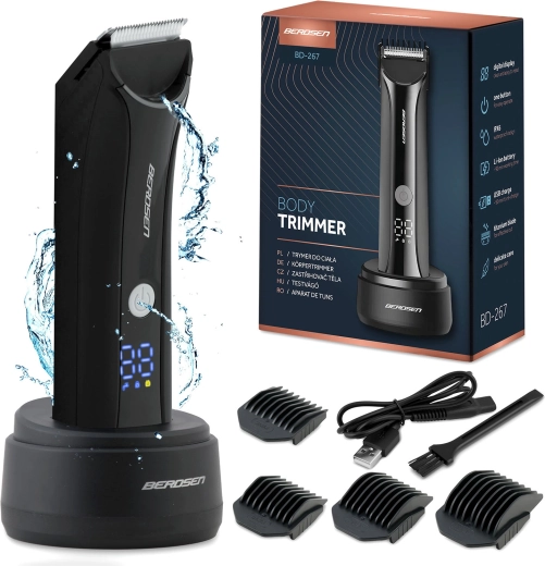 Berdsen haj- és szakállvágó Barber Master fekete