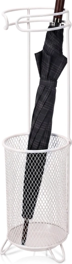 Hamu szürke fém esernyőtartó állvány 18 × 50 cm - 1 db