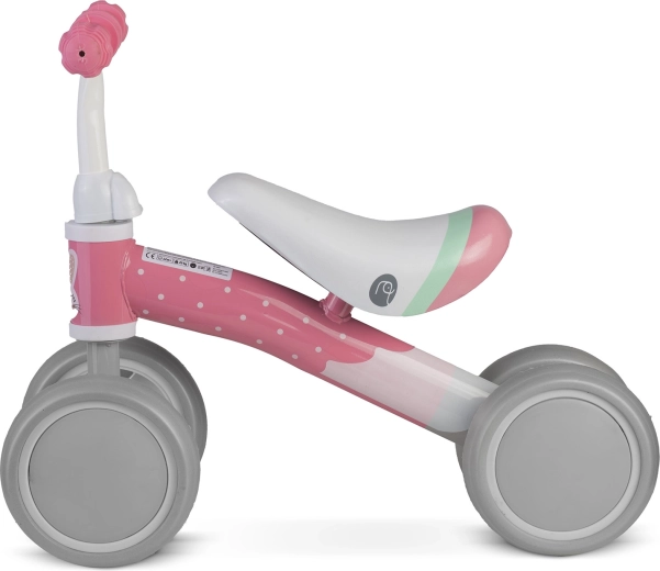 Stabil négy kerék a biztonságos kezdéshez