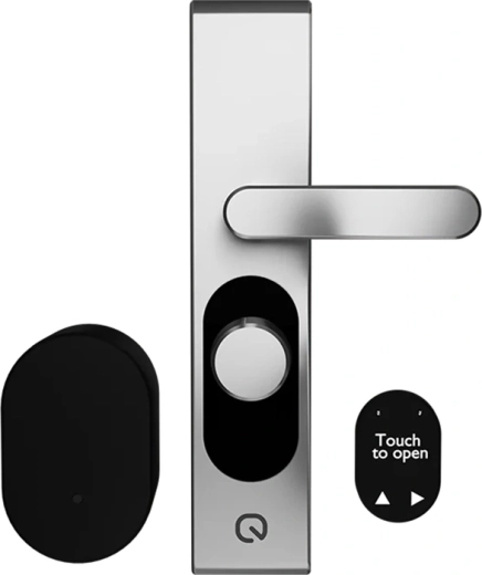 Shelly LOQED Touch 2S okos kulcsnélküli ajtózár, ezüst