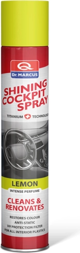 Dr. Marcus Titanium műszerfal-tisztító spray citromillattal, 750 ml