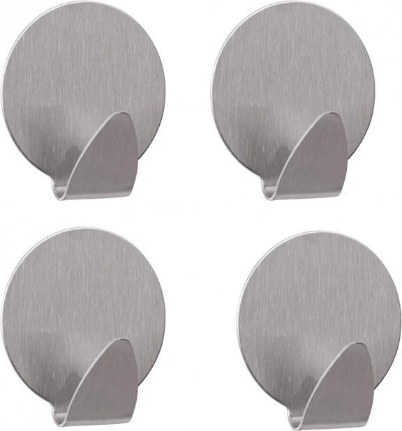 Öntapadós acél falihorog 4 db