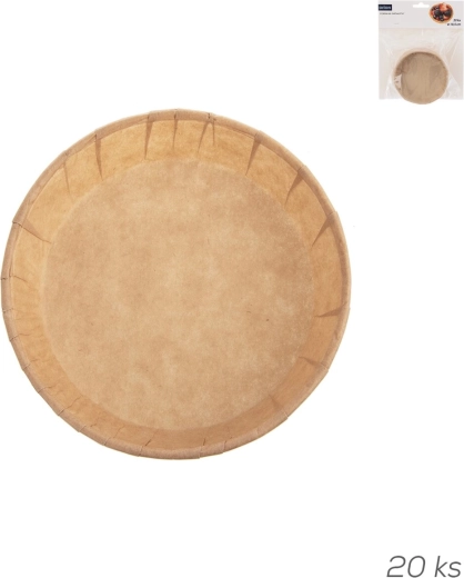 Papír tartelette-formák 10,5 cm (20 db)