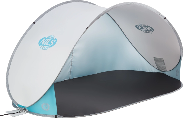 Önmagát felállító strandsátor NILS Camp, szürke