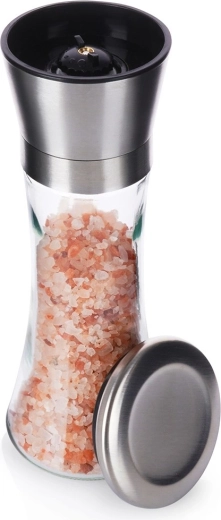 Elegáns üveg és rozsdamentes acél