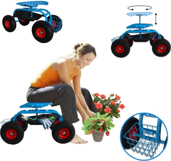 360°-ban forgatható ülés a maximális elérésért