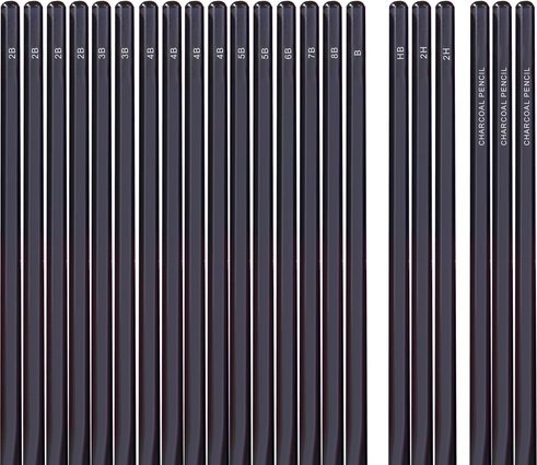 Széles ceruzaválaszték különböző satírozási technikákhoz