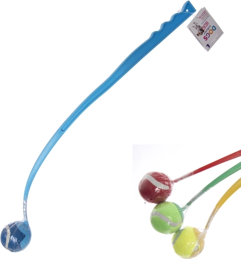 Kutyajáték – műanyag dobó (68 cm, vegyes színek)